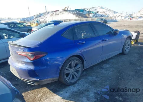 2023 Acura Tlx A-Spec Package z USA, uszkodzony, nr VIN 19UUB6F55PA001281